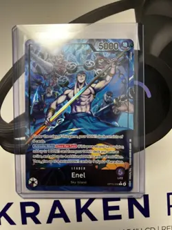 One Piece - ENEL OP15-058 (L) Alt Art OP15 Adventure on Kami's Island English NM - Image 1