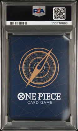 One Piece Shanks OP09-004 3rd Anniversary-Gold Foil JP 2025 PSA 9 - Image 4
