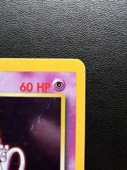 Pokemon TCG Base Set Mewtwo Holo Card 10/102 Vintage Rare LP Unlimited 1999 - Image 4