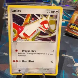 Pokemon Latias Holo Common EX Trainer Kit 1 4/10 70 HP 2004 English Card - Image 1