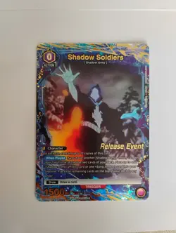 Union Arena Solo Leveling Lot Shadow Soliders and 5 release event cards - Image 2