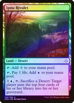Ipnu Rivulet FOIL Hour of Devastation NM Land Uncommon MAGIC MTG CARD ABUGames - Image 1