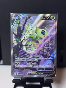 Pokemon Celebi V Alternate Art Fusion Strike 245/264 Card Near Mint - Image 1