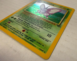 Pokemon TCG Card ~ VENOMOTH ~ 13/64 ~ Jungle Set ~ Unlimited ~ Holo Rare ~ 2 - Image 3