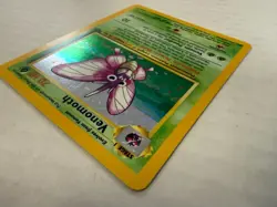 Pokemon TCG Card ~ VENOMOTH ~ 13/64 ~ Jungle Set ~ Unlimited ~ Holo Rare ~ 2 - Image 5