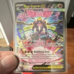 Pokemon Mega Zygarde EX 120/088 Holo Mega Evolution Card Lot 2016 English - Image 3