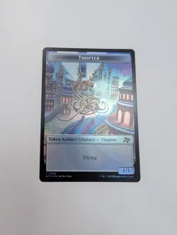 MTG - Thopter 0009/Servo 0008 Token (Foil) - Aetherdrift NM/M Condition - Image 1