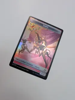MTG - Thopter 0009/Servo 0008 Token (Foil) - Aetherdrift NM/M Condition - Image 3