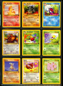 1999 Pokemon JUNGLE Set COMPLETE Unlimited Edition NON HOLO Cards #17-64 Rare NM - Image 5