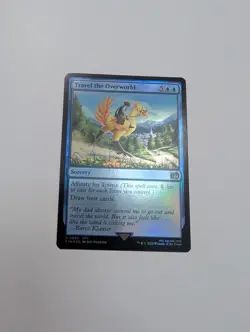 MTG - Travel the Overworld (Foil) - Final Fantasy NM/M Condition - Image 1