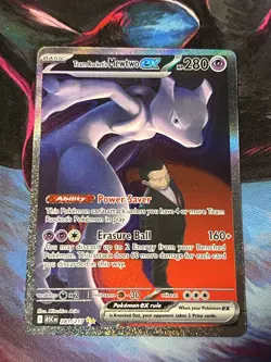 Team Rocket’s Mewtwo ex - 281/217 - SIR - Ascended Heroes - Pokemon Card - NM/M - Image 1