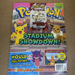 100% Official Pokemon Mag W/ SV11 Destined Rivals 3 Card Fun Pack With Magazine - Image 1
