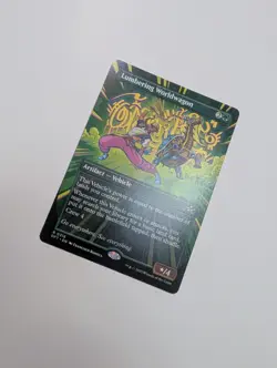 MTG - Lumbering Worldwagon (Borderless) - Aetherdrift NM/M Condition - Image 2