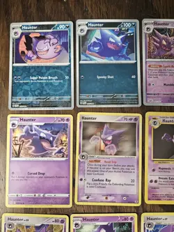 Gengar, Haunter Lot 13 Cards Vintage To Modern Pokemon - Image 2