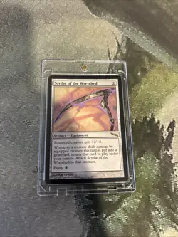 MTG Scythe of the Wretched - Mirrodin (MRD) #239 Magic the Gathering - Image 4