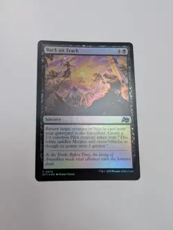 MTG - Back on Track (Foil) - Aetherdrift NM/M Condition - Image 1