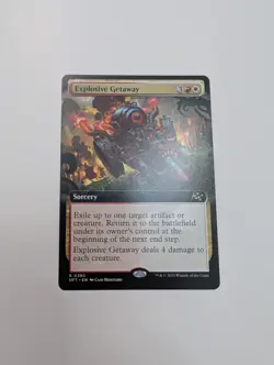 MTG - Explosive Getaway (Extended Art) - Aetherdrift NM/M Condition - Image 1