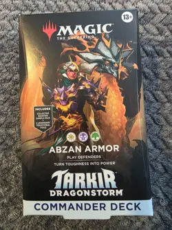 MTG Abzan Armor Commander Deck Tarkir Dragonstorm New Sealed English Magic - Image 1