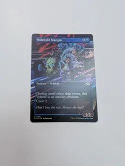 MTG - Midnight Mangler (Borderless Foil) - Aetherdrift NM/M Condition - Image 1