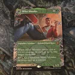 Miles Morales (0211) (Borderless) Marvel's Spider-Man Foil - Image 1