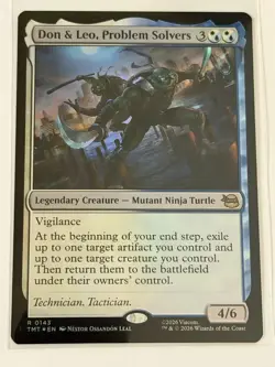 Don & Leo, Problem Solvers Teenage Mutant Ninja Turtles Foil 143 - Image 1