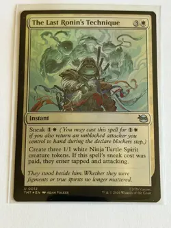 The Last Ronin's Technique Teenage Mutant Ninja Turtles Foil 12 - Image 1