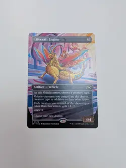 MTG - Lifecraft Engine (Borderless) - Aetherdrift NM/M Condition - Image 1