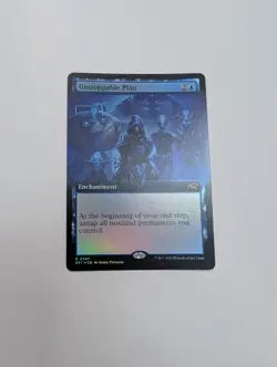 MTG - Unstoppable Plan (Extended Art Foil) - Aetherdrift NM/M Condition - Image 1