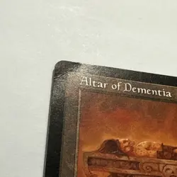 Altar of Dementia - Tempest - Magic the Gathering Mtg - DAMAGED - Image 4