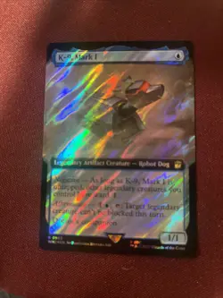 Magic The Gathering- Doctor Who : K-9 Mark 1 Rare Surge Foil (WHO-0953 ) NM full - Image 1