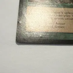 Verdant Force - Tempest - Magic the Gathering MtG - DAMAGED - Image 4