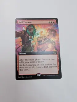 MTG - Full Throttle (Extended Art) - Aetherdrift NM/M Condition - Image 1