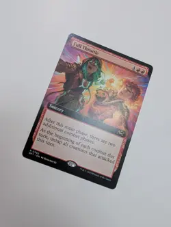 MTG - Full Throttle (Extended Art) - Aetherdrift NM/M Condition - Image 2