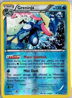 Greninja (43/146 Holo Rare) XY Base Set Pokemon TCG LP - Image 1