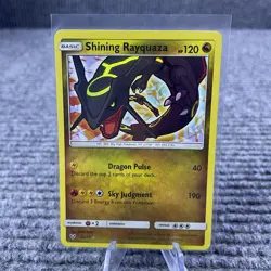 Shining Rayquaza 56/73 Shining Legends Silver Star Pokemon Card Nm - Image 1
