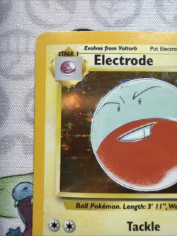 Pokemon TCG Electrode Jungle 2/64 Holo Unlimited Holo Rare MP - Image 2