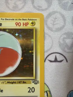 Pokemon TCG Electrode Jungle 2/64 Holo Unlimited Holo Rare MP - Image 3
