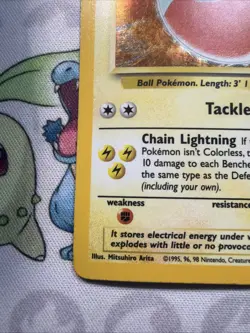 Pokemon TCG Electrode Jungle 2/64 Holo Unlimited Holo Rare MP - Image 5