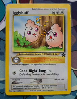 Igglybuff 36 NM Black Star Promo 2001 WoTC Pokemon TCG - Image 1