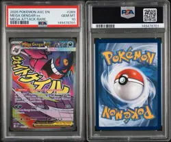 2026 POKEMON ASC EN-ASCENDED HEROES MEGA ATTACK RARE #269 MEGA GENGAR EX PSA 10 - Image 3