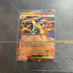 Pokemon Mega Charizard Y EX 030 Me: Mega Evolution Promo Explosion Y 360HP - Image 1