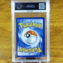 Pokemon SWSH Silver Tempest Alolan Vulpix V 173/195 AGS Mint 9 Full Art FA 2022 - Image 2