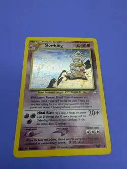 Pokemon TCG Slowking Neo Genesis Holo Card 14/111 WOTC - Image 3