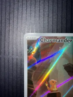 Pokemon Charmander Illustration Rare 168/165 Scarlet & Violet 151 Holo IR - Image 3