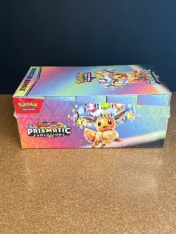 POKEMON PRISMATIC EVOLUTONS FACTORY SEALED 10 BOX BOOSTER BUNDLE DISPLAY - Image 5