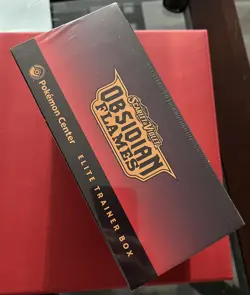 Pokemon Center Exclusive Obsidian Flames ETB Elite Trainer Box New Sealed - Image 2