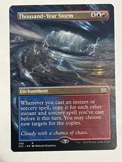 Thousand-Year Storm NM Borderless Double Masters MTG - Image 1
