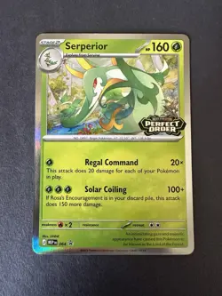 Serperior 064 Perfect Order Stamped Prerelease Promo - Pokemon TCG - Image 1