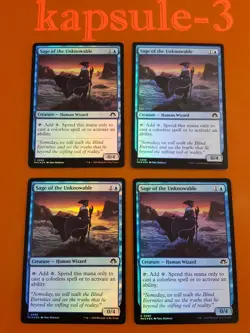 4x Sage of the Unknowable | FOIL | Modern Horizons 3 | MTG Magic Cards - Image 1