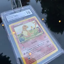 Pokemon CGC 10 GEM MINT Charmander 1999 Base Set 46/102- - Image 3